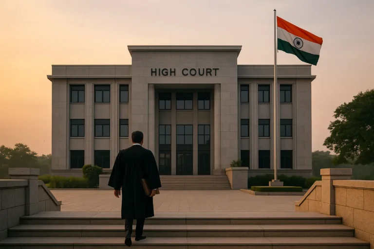 Grounds for Quashing of FIR concept lawyer at Indian High Court steps at dawn