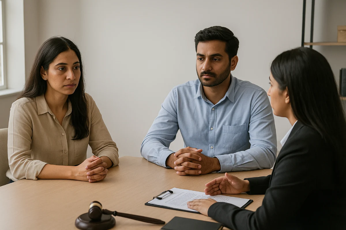 Extramarital affair legal in India: Indian couple consulting lawyer