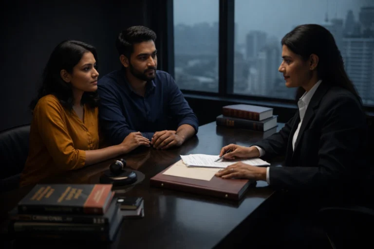 Restitution of conjugal rights consult in Bengaluru law office with Indian couple