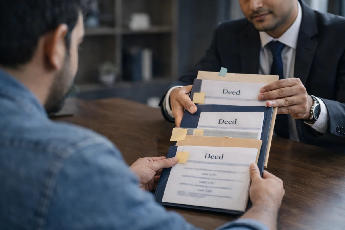 Title Deed of Property in Karnataka: Practical Guide Chain of title check of property deeds with lawyer in Karnataka