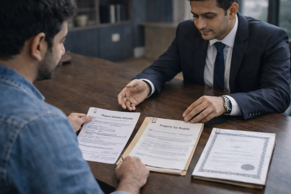 Title Deed of Property in Karnataka: Practical Guide Khata e-Khata and tax receipt supporting records for title deed in Karnataka