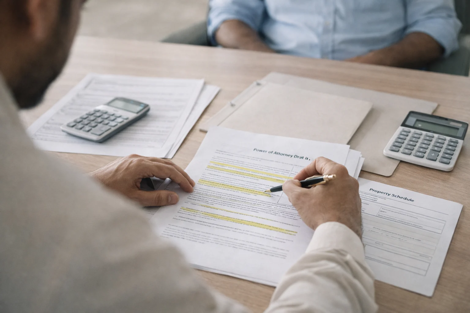 Power of Attorney for Property: Avoid Expensive Errors Lawyer reviewing power of attorney for property sale clauses