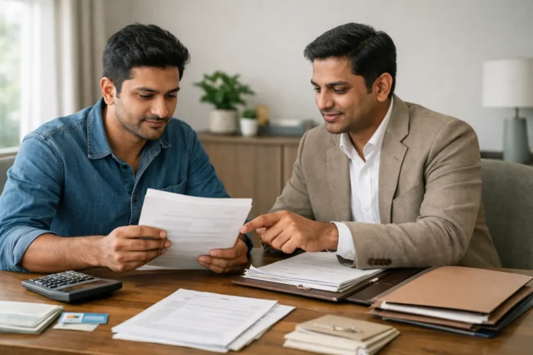 Property registration charges in Bangalore explained with buyer and lawyer