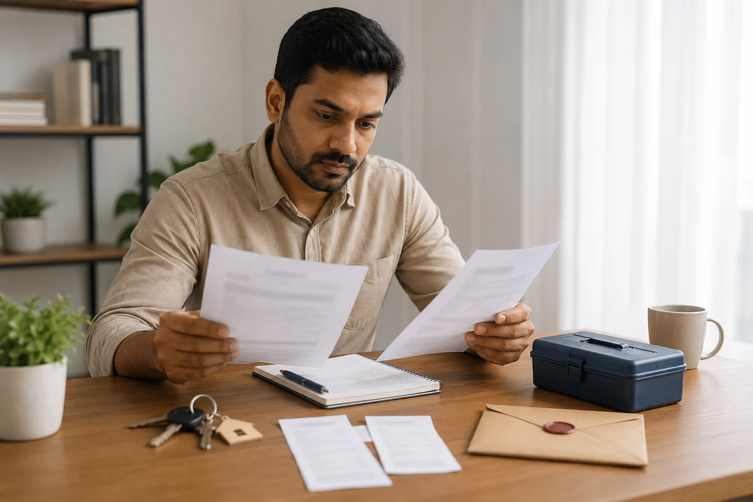 Tenant Rights in India: A Practical Guide for Renters Tenants rights shown through agreement, keys, receipts, and home access