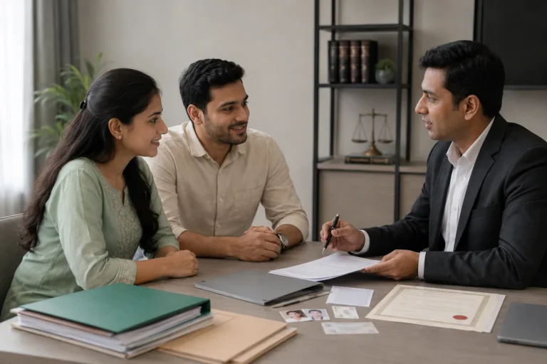 Marriage registration process guidance for an Indian couple