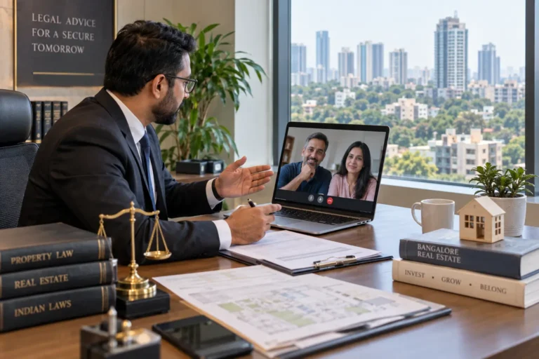 NRI property purchase in Bangalore legal consultation